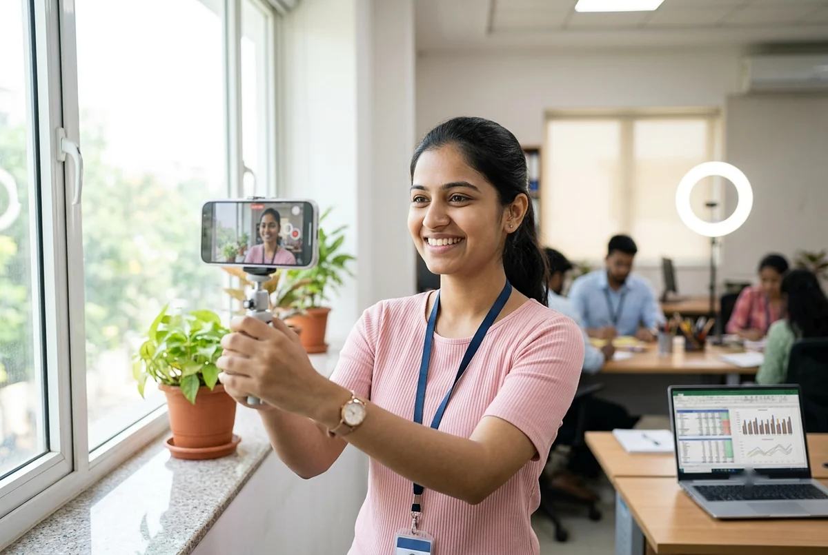 Student learning Digital Marketing at GNT Computer Institute, Kurla